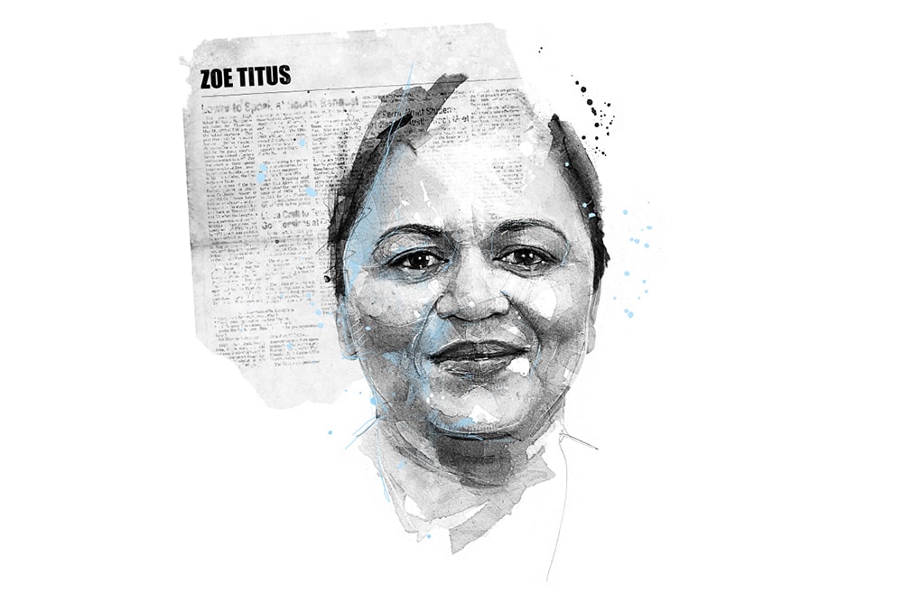 Illustration of Zoe Titus