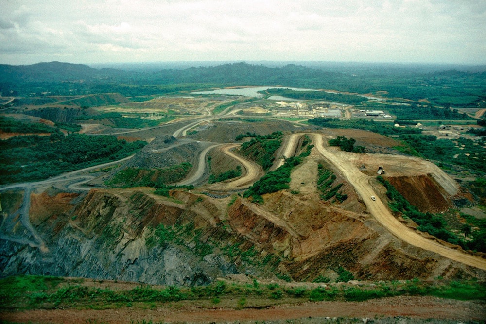 The Ashanti Goldfields strip mine in Obuasi, in the Ashanti Region of Ghana, 10 April 2012, Education Images/Universal Images Group via Getty Images