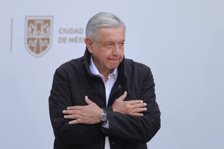 El presidente Andrés Manuel López Obrador en el Palacio Nacional, Ciudad de México, México, el 26 de septiembre 2020, Hector Vivas/Getty Images