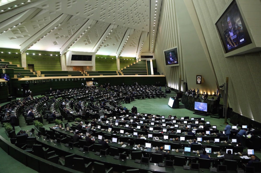 General view of a Parliamentary session in Tehran, Iran, 22 October 2020, Fatemeh Bahrami/Anadolu Agency via Getty Images