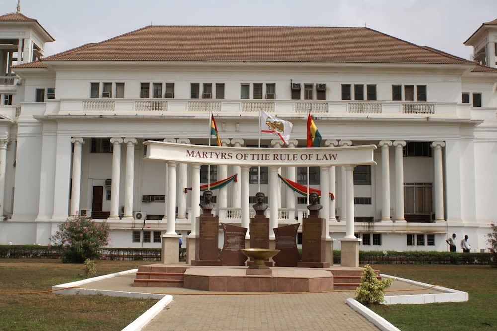 The High Court, in Accra, Ghana, 20 March 2006, MyLoupe/Universal Images Group via Getty Images