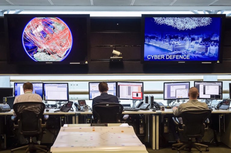 A general view of the 24-hour operations room at the Government Communications Headquarters (GCHQ), Cheltenham, UK, 17 November 2015, Ben Birchall/AFP via Getty Images