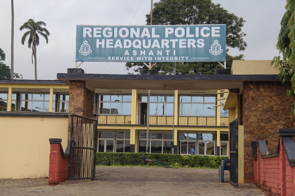 The Ashanti Regional Police Headquarters in Kumasi, Ghana, 7 June 2019, MAHMUD MOHAMMED-NURUDEEN/AFP via Getty Images