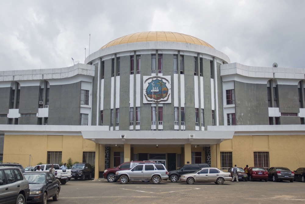 A general view of the House of Representatives, in Monrovia, Liberia, 27 September 2017, CRISTINA ALDEHUELA/AFP via Getty Images