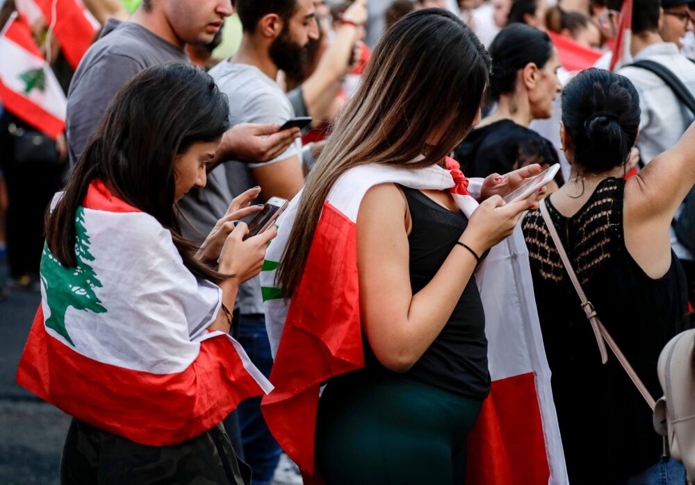 The revolution is a woman': the women at the front of Lebanese